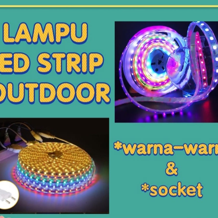 LAMPU LED STRIP SELANG 2835 10 METER/ LED STRIP WARNA WARNI