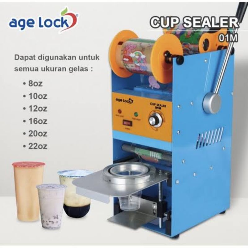 Cup Sealer / Mesin Press Cup Sealing 01 M AGE LOCK