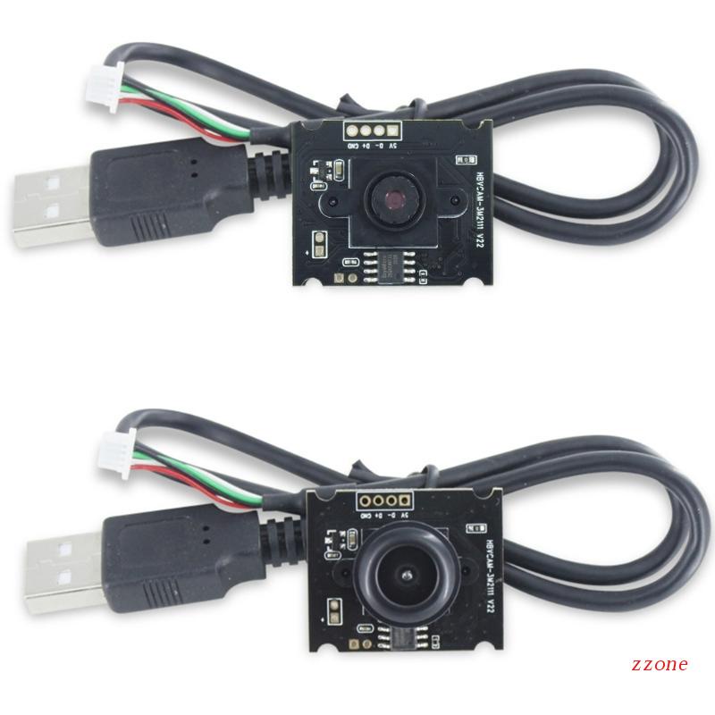 Zzz Rakitan Lensa Kamera USB OV3660 Modul Kamera Video Resolusi 1080P Support-OTG UVC Protokol USB Free Driver