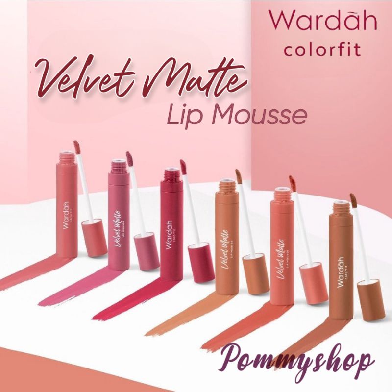 Wardah Colorfit Velvet Matte Lip Mousse