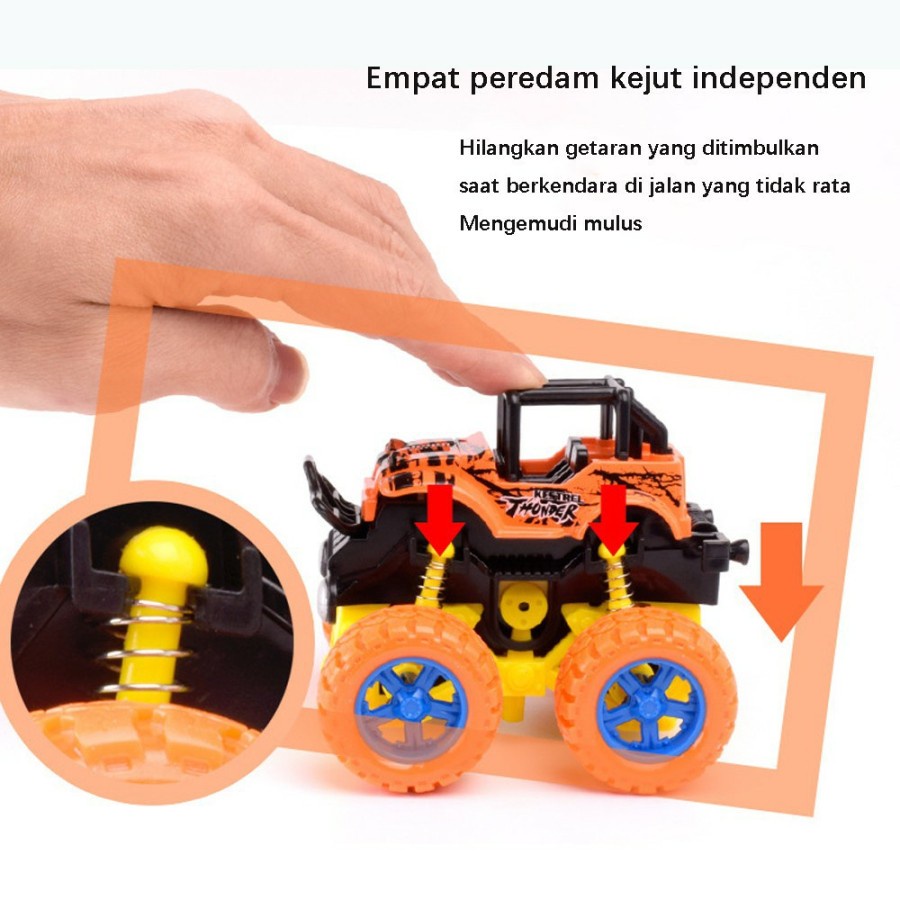 mainan mobil mini / mainan jeep mini / mainan jeep anak / mainan mobil jip zap Off Road tanpa baterai