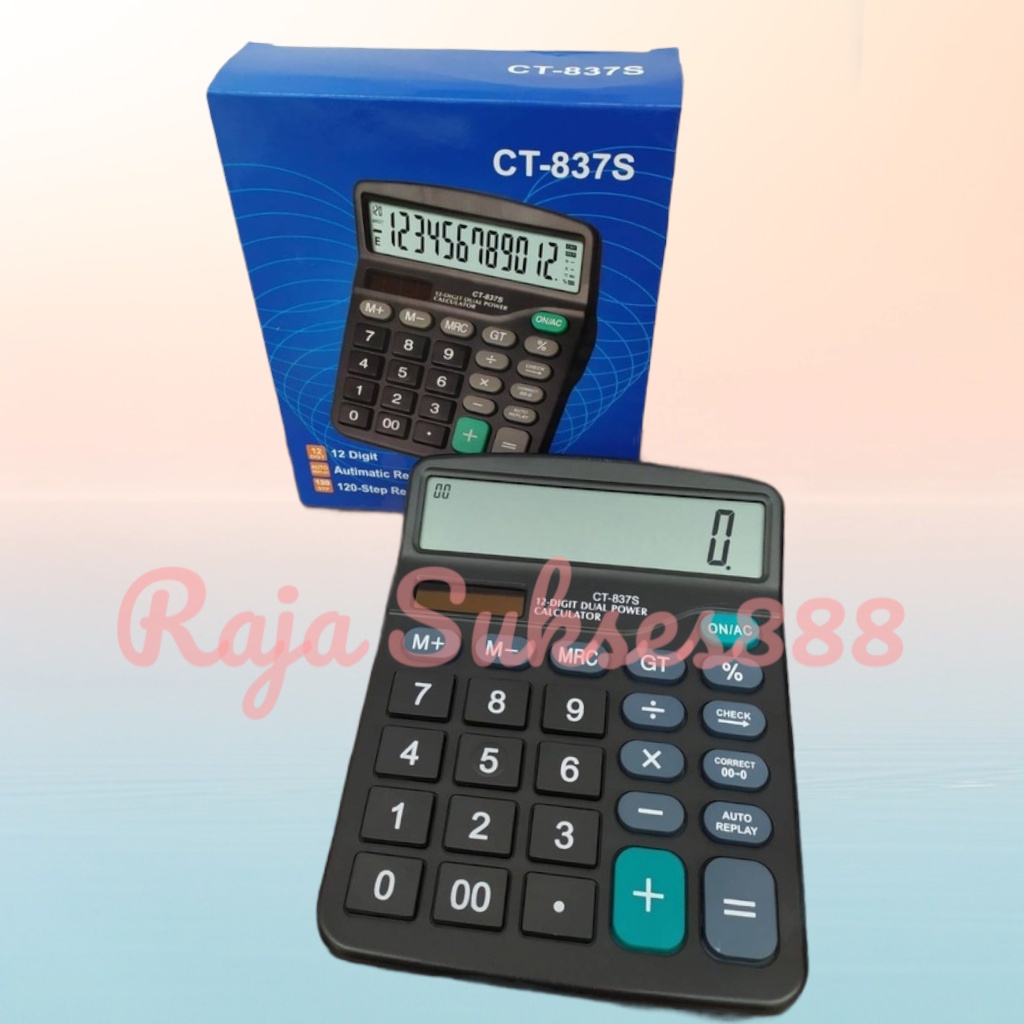 

Terlaris ✨ -Calculator Citizen 837 Kalkulator 12 Digit Citizen CT 837S 837S 837 S Hitam- 2.2.23