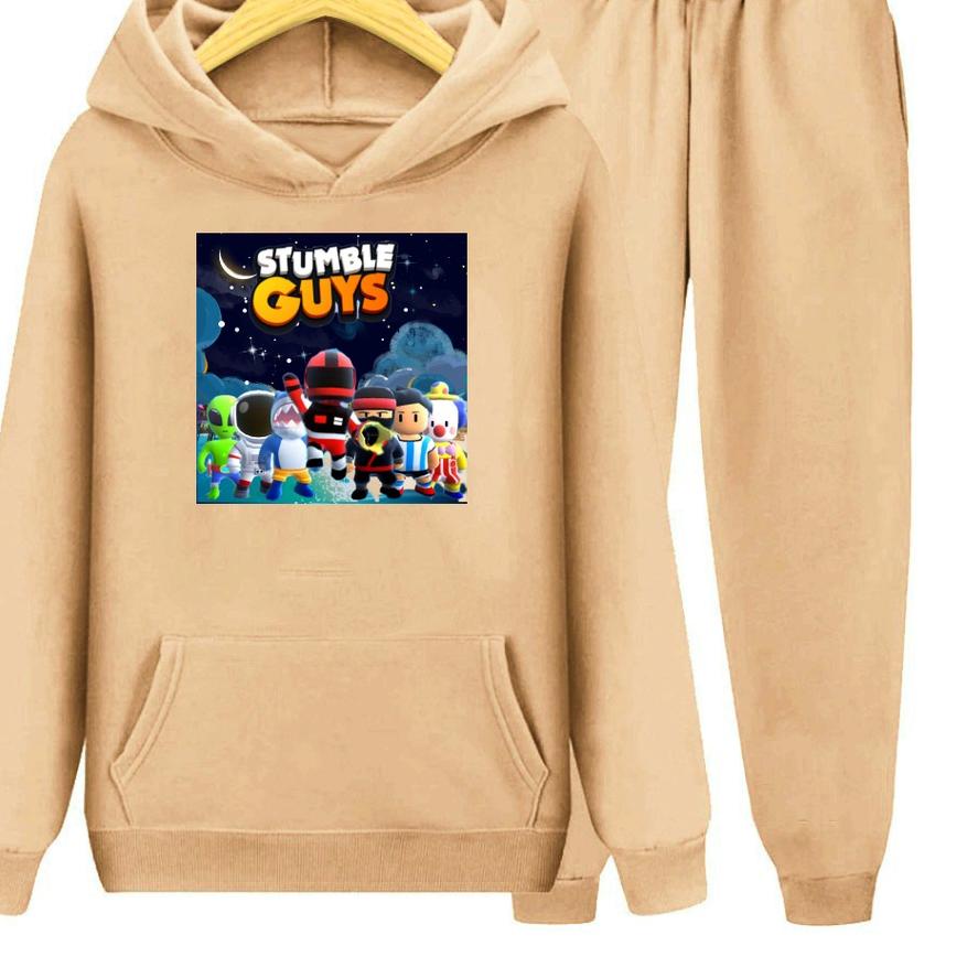 ➦ Setelan Sweater Anak Stumbel Game 03 /Baju Sweater Hoodie Anak ♠
