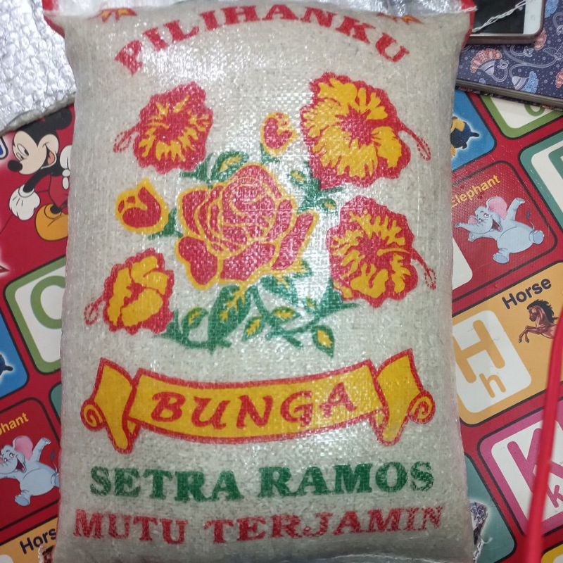 

Beras Setra Ramos Cap Bunga 10 kg