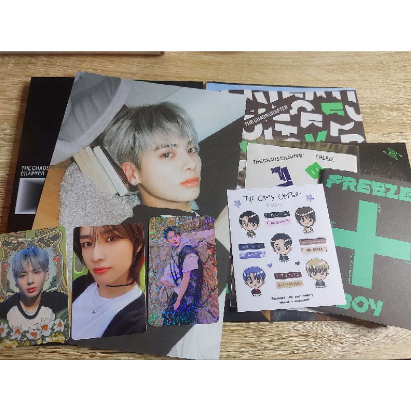 PC TXT OFFICIAL ALBUM TCC : FREEZE PC YEONJUN SOOBIN TAEHYUN HUENINGKAI BEOMGYU