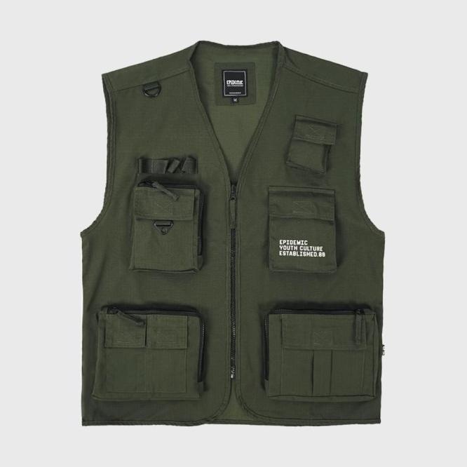 Epidemic Tactical Vest | Rompi Green Warlord