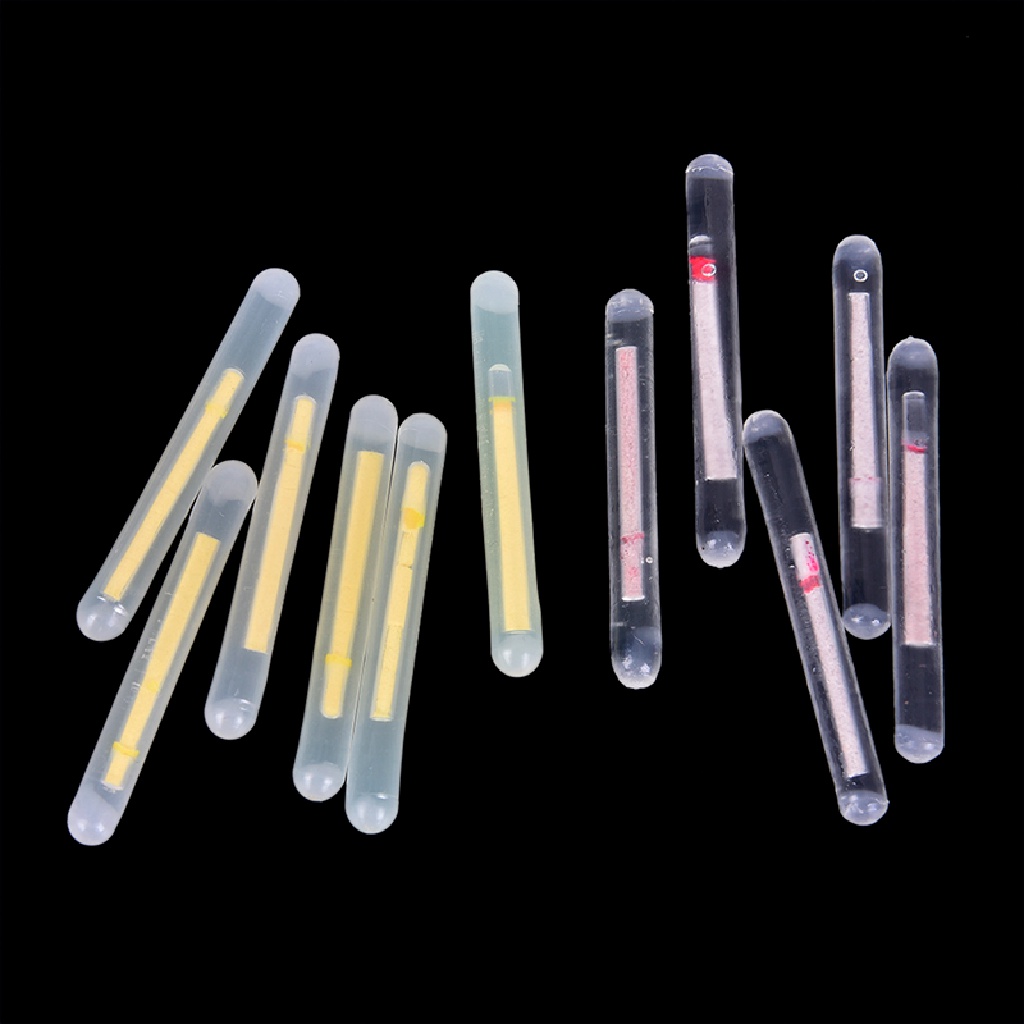 Ggg 15pcs Pelampung Pancing Lampu Neon Light Rod Glow Stick Fishing Tackle ID