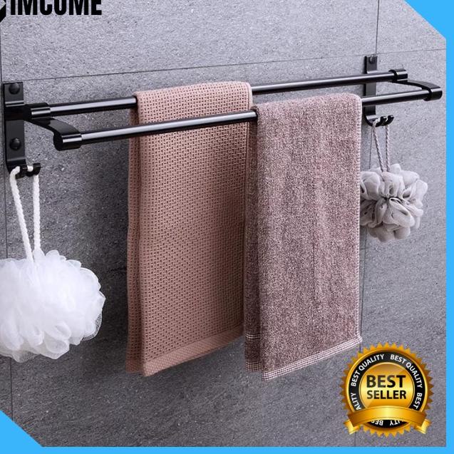 ✽ IMCOME Rak Dinding Gantungan Handuk Kamar Mandi Serbaguna Tempat Penyimpanan Handuk Kamar Mandi St