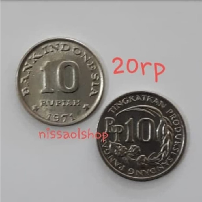 MAHAR KOIN 20 RUPIAH