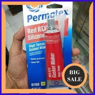 

sparepart Permatex merah - RTV Gasket Maker - lem packing 1F3BZ3