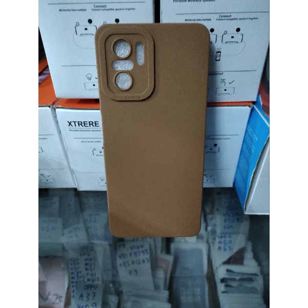 Softcase Poco M5S Silikon Casing Case Macaron Pelindung Pro Camera