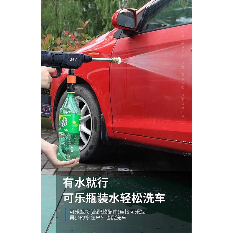 Jet Cleaner Portable Multifungsi Alat Selang Air Cuci Mobil bertekanan Tinggi