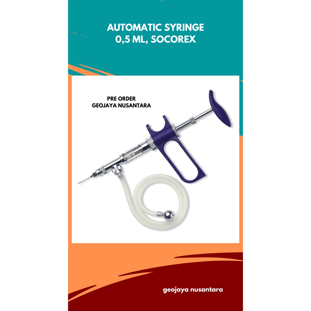 Automatic Syringe 0,5 ml, Socorex