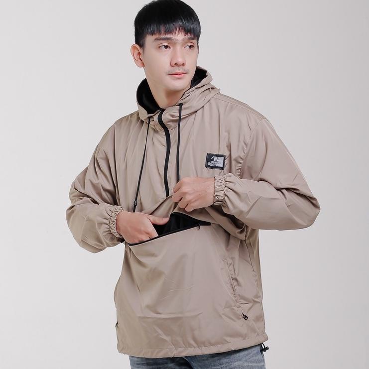 [ART. 373554] Jaket Cagoule Pria / Wanita Big Size Original Elzano - Jaket Parasut Cagoule Kantong D