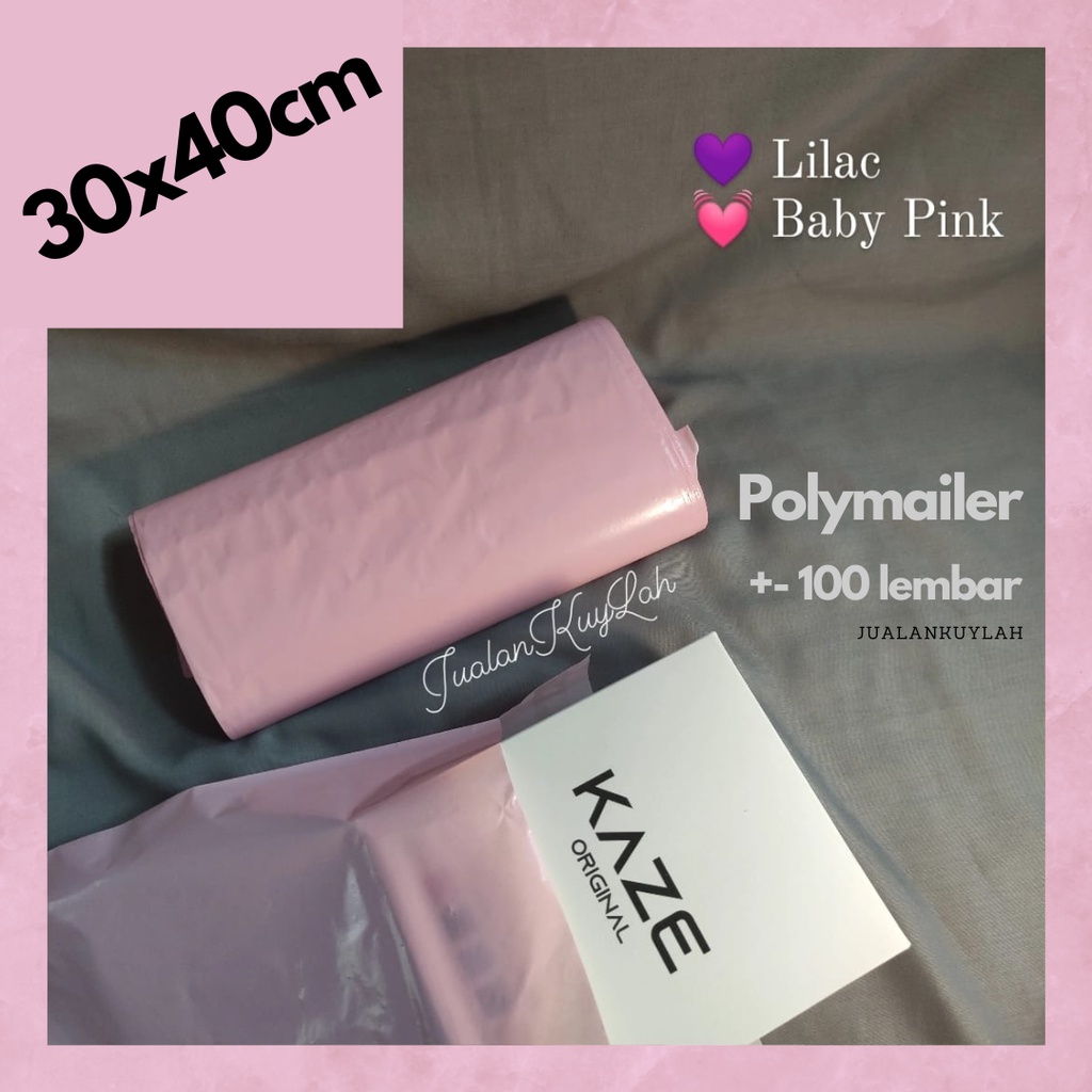 

POLYMAILER Plastik Packing 30x40 cm varian WARNA Plastik Packaging Online EKONOMIS