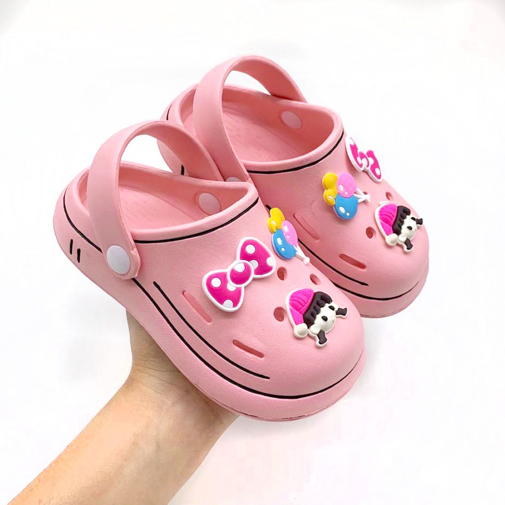 Sandal Selop Anak Perempuan Sandal Baim Berkarakter Lucu Terbaru Kekinian Uk.20-31