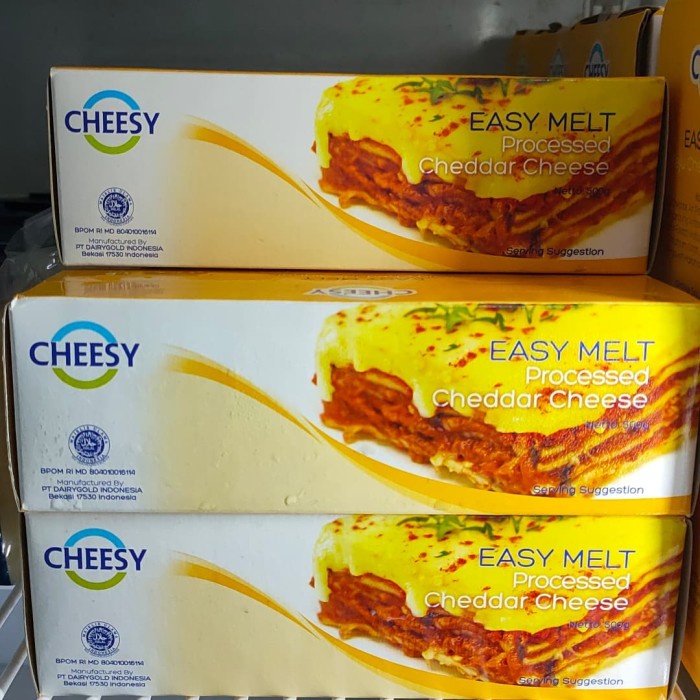 

Keju Cheesy Easymelt 500 gr
