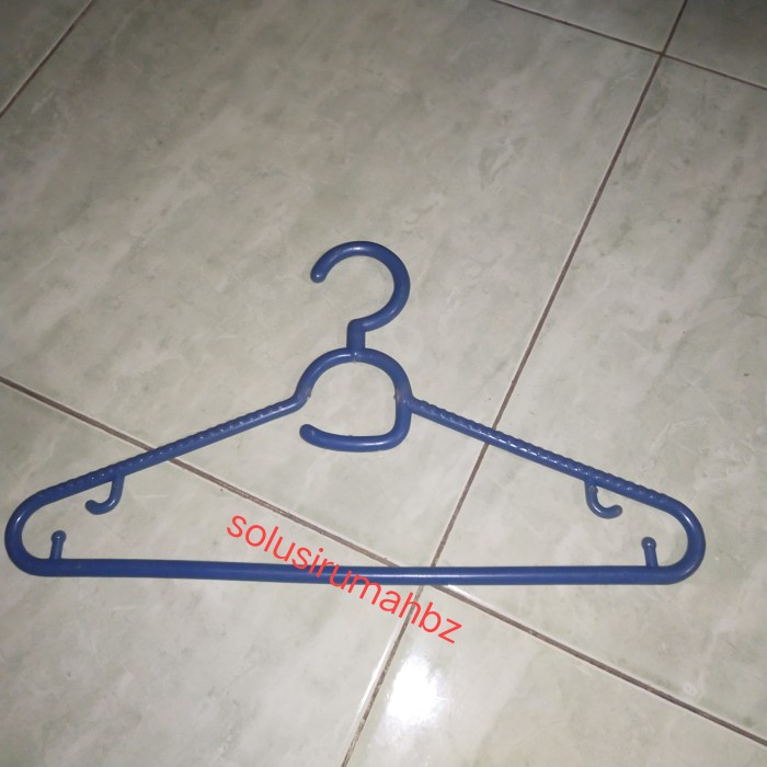 perbiji hanger baju motif random plastik gantungan rak panger rack