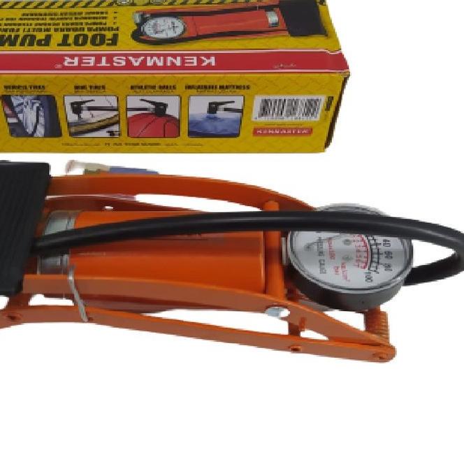 ❊ Pompa Ban Injak Pompa Injak 1 Tabung Pompa Ban Pompa Sepeda Injak Pompa Mini Pompa Angin Pompa Bal