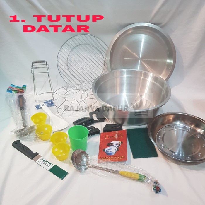 Terlaris Panci Serbaguna Toyopot - Panci Tatung Toyopot - Tutup Datar