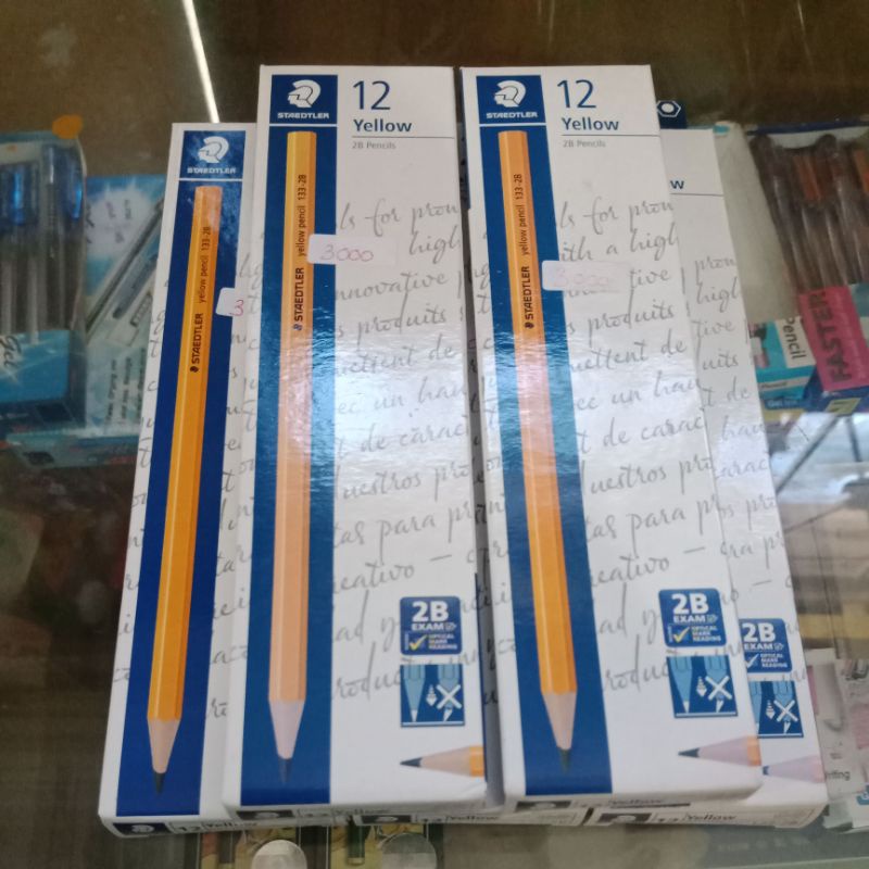 

Pensil 2B yellow pencil (ecer)