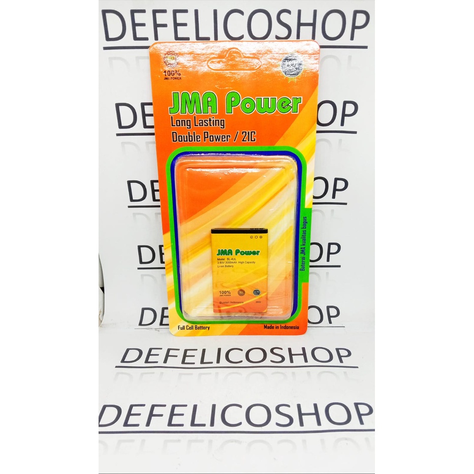 Baterai HP Nokia Asha 225 3310 Reborn 2017 BL 4UL BL-4UL BL4UL Double Power JMA Batre Batrai HP