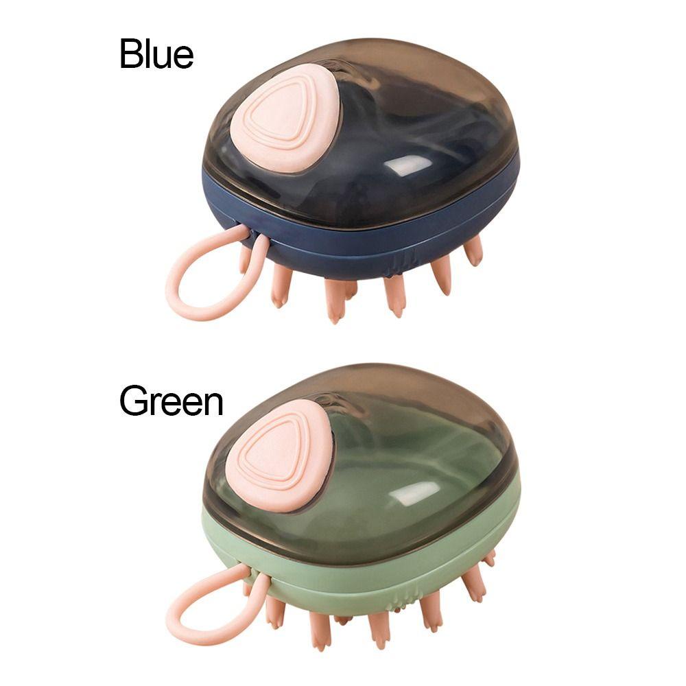 Populer Body Scrubber Shower Cleaning Melancarkan Pertumbuhan Rambut Grooming Sisir Perawatan Kulit Kepala Aksesoris Kamar Mandi Kepala Tubuh Pijat Pembersih Kulit