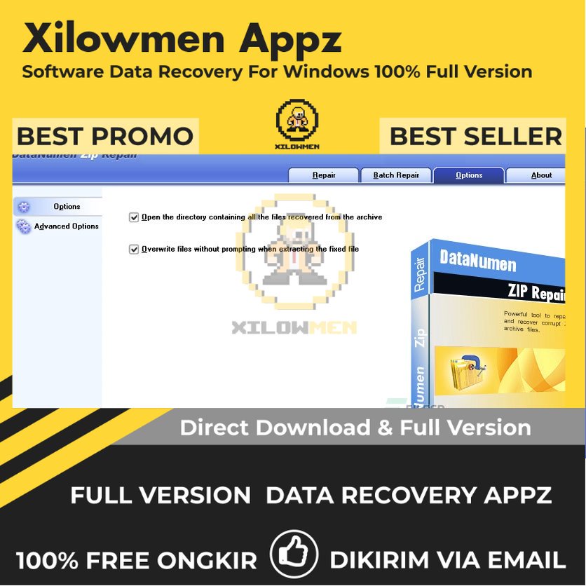 [Full Version] DataNumen Zip Repair Pro Lifetime Data Recovery WIN OS