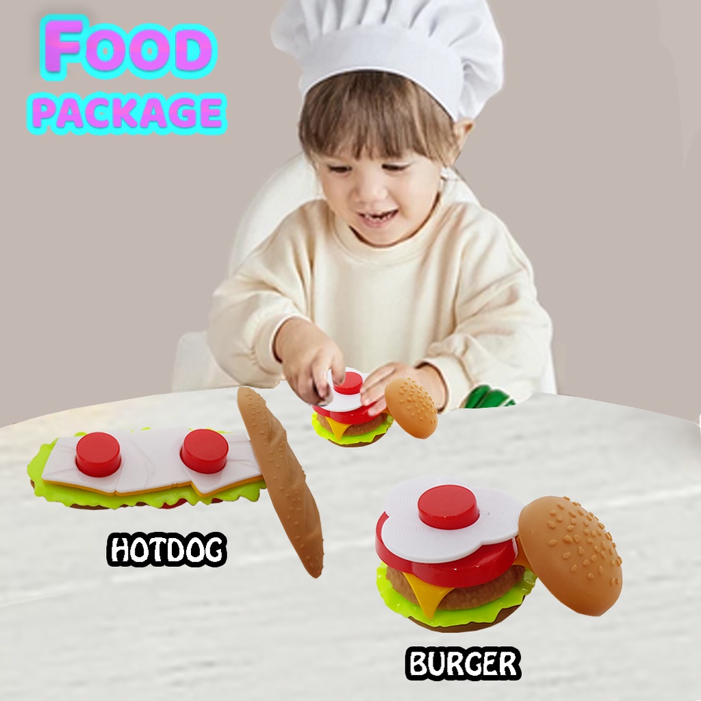 Mainan Masak-Masakan/ Food Package Toys LF45 JSP