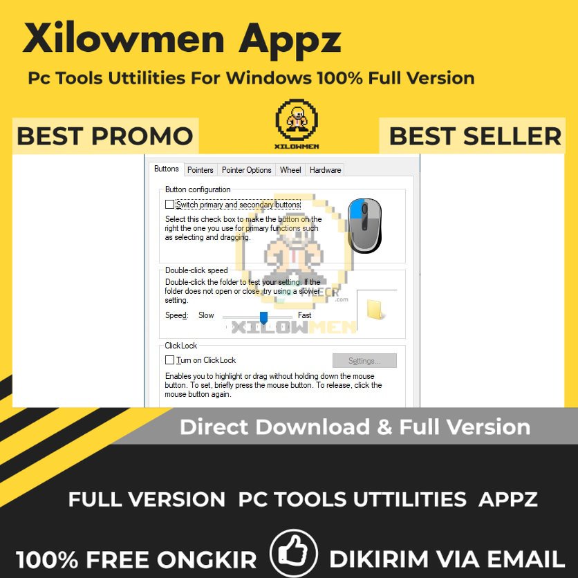 [Full Version] Mouse settings changer Pro PC Tools Software Utilities Lifetime Win OS