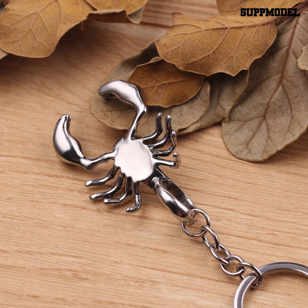 [SM] Retro Unisex Alloy Scorpion Pendant Gantungan Kunci Tas Hiasan Gantung Key Chain Ring