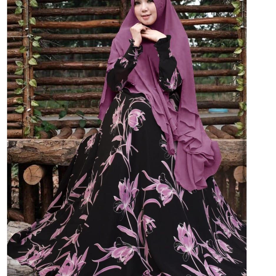 ❄ Arista Gamis set khimar ✤