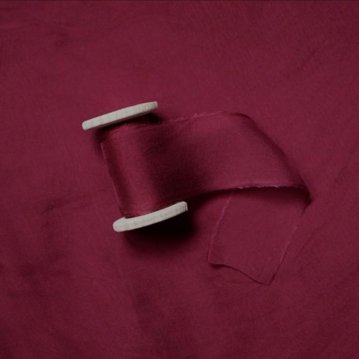 

Silk Ribbon Garnet Pita Sutra Styling Accessories Chiffon Smooth