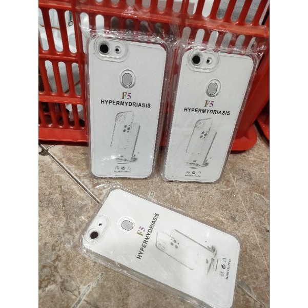 Softcase Oppo F5 Silikon Casing Case Bening Terasfaran Transparan Pelindung Pro Camera
