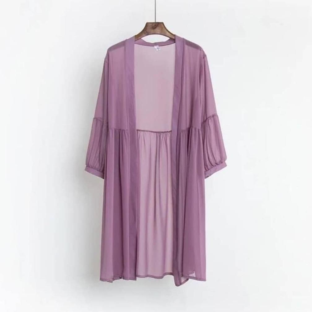 [ART. 364568] CUCI GUDANG  HARGA PROMO  SUMMERI OUTHER MC Mosscrape Baju Lengann Panjang Atasan Wani