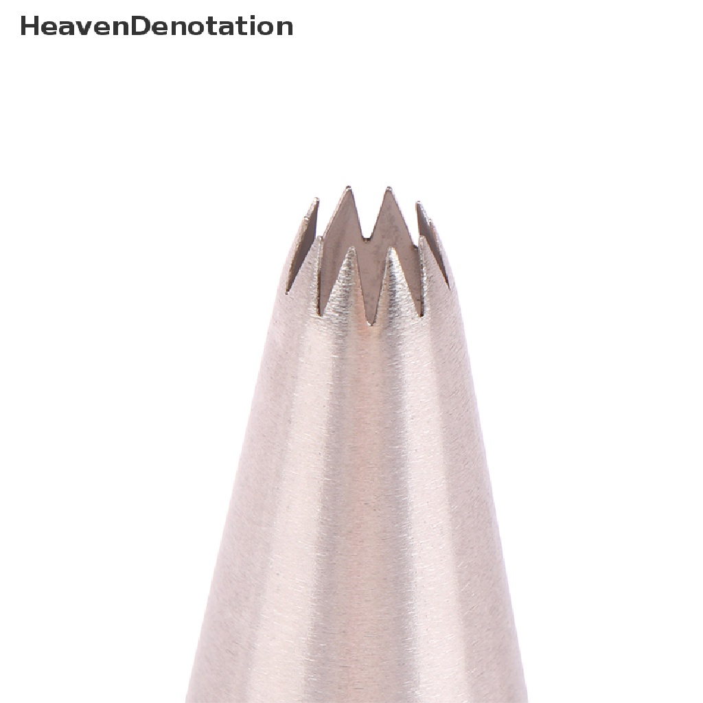 [HeavenDenotation] 1pc Pastry Flower Icing Piping Nozzle Dekorasi Kue Tips Alat Baking HDV