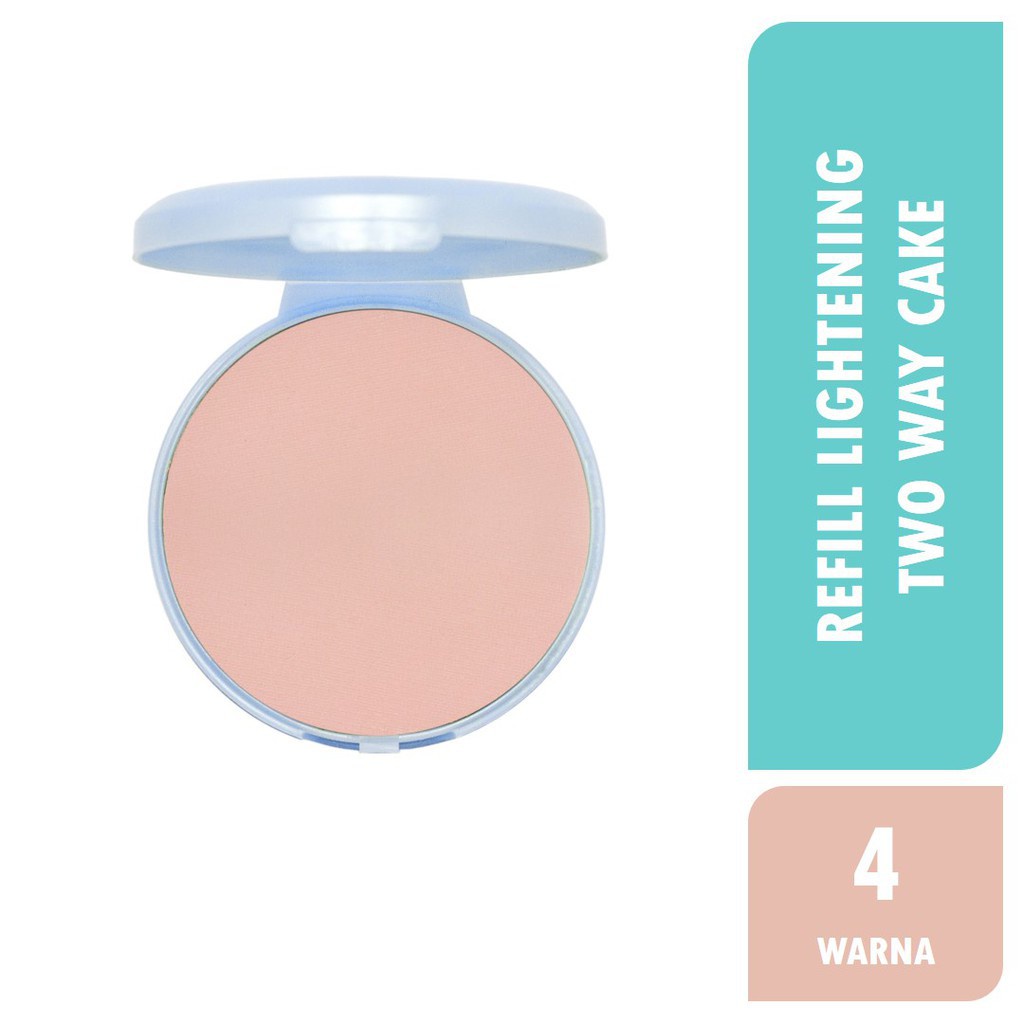 Bb - bedak Refil Wardh refil Lightening Two Way Cake Spf 15 Light Feel