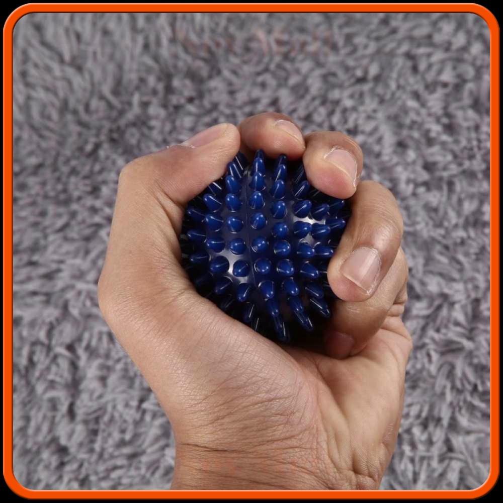 Bola Pijat PVC Spiky Massage Ball Sport Fitness 7.5cm -SP870