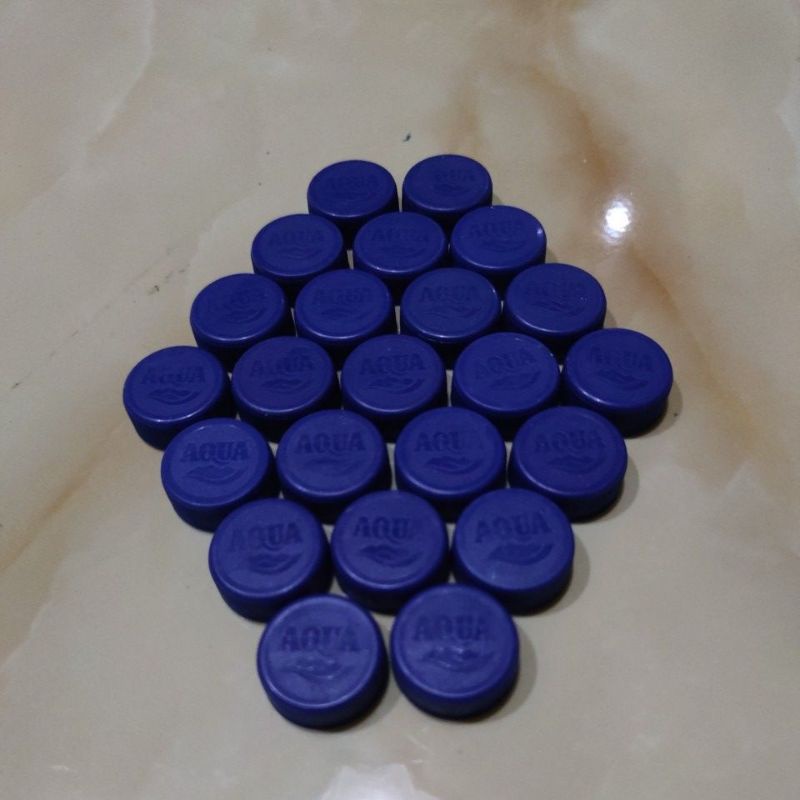 Tutup Botol Bekas Aqua 100 biji
