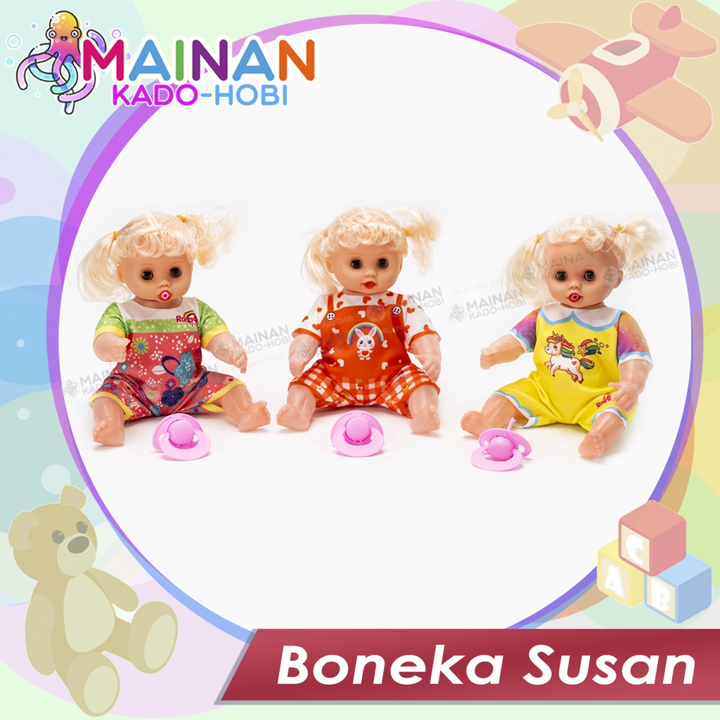 HADIAH ULANG TAHUN MAINAN ANAK BONEKA BARBIE KARAKTER LUCU