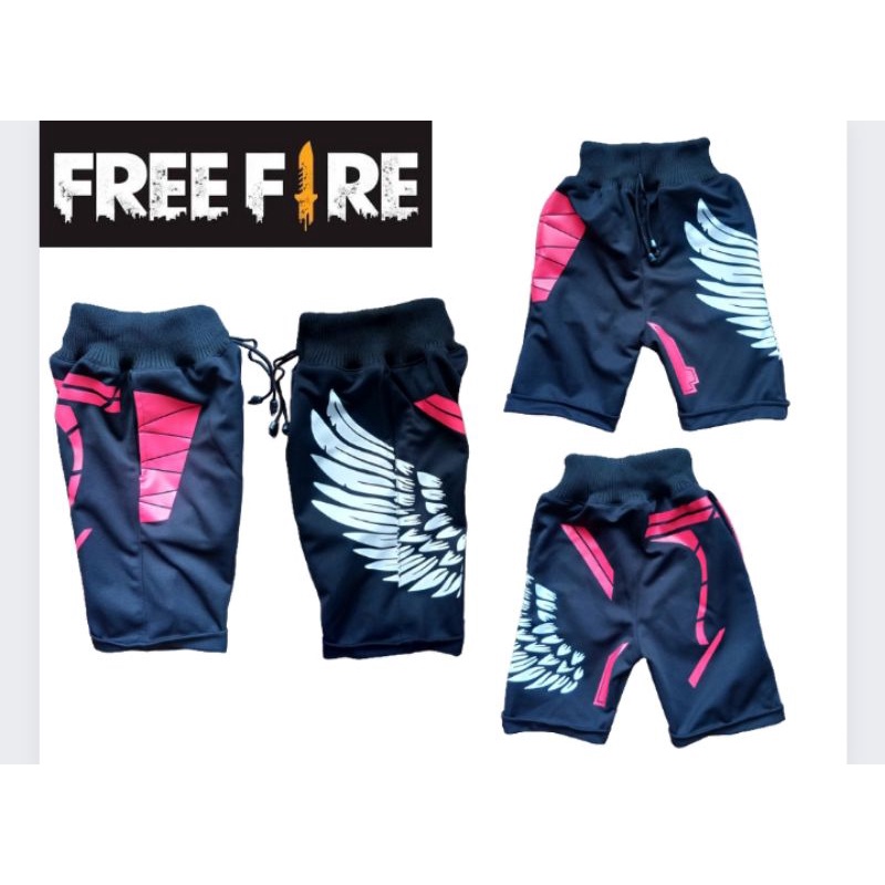 celana pendek anak angel heroic ff