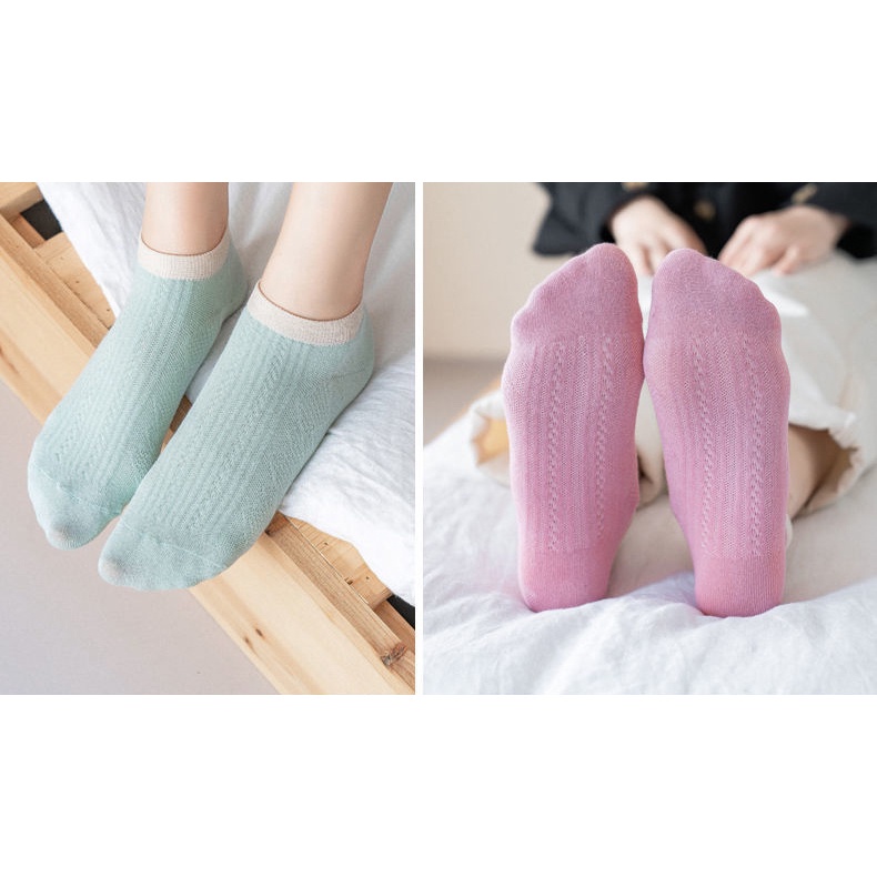 KKI-09 kaos kaki pendek wanita pendek mata kaki socks