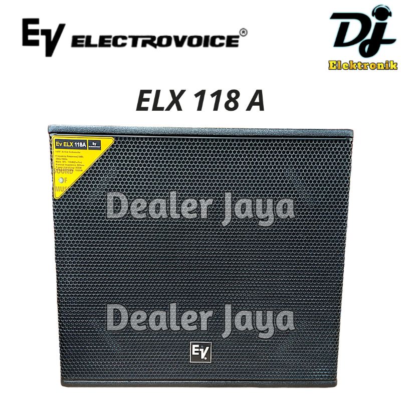 Speaker Subwoofer Electro Voice EV ELX 118A / 118 A - 18 inch