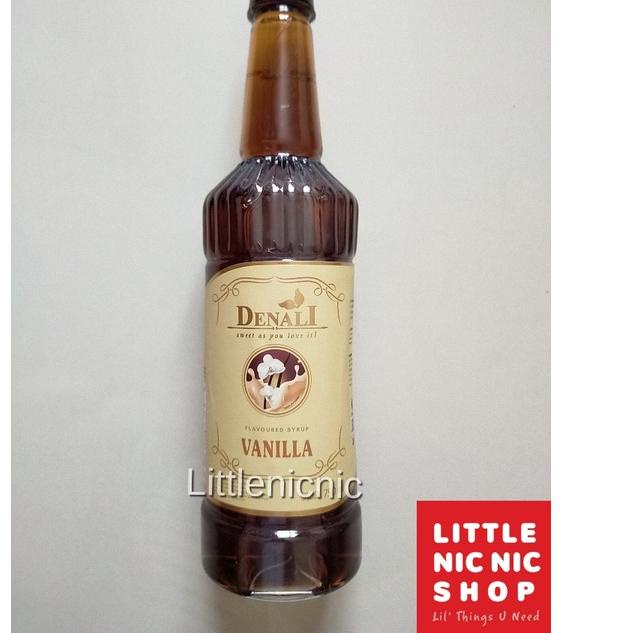 

℮ Sirup Denali Vanilla Flavoured Syrup minuman cafe ✈