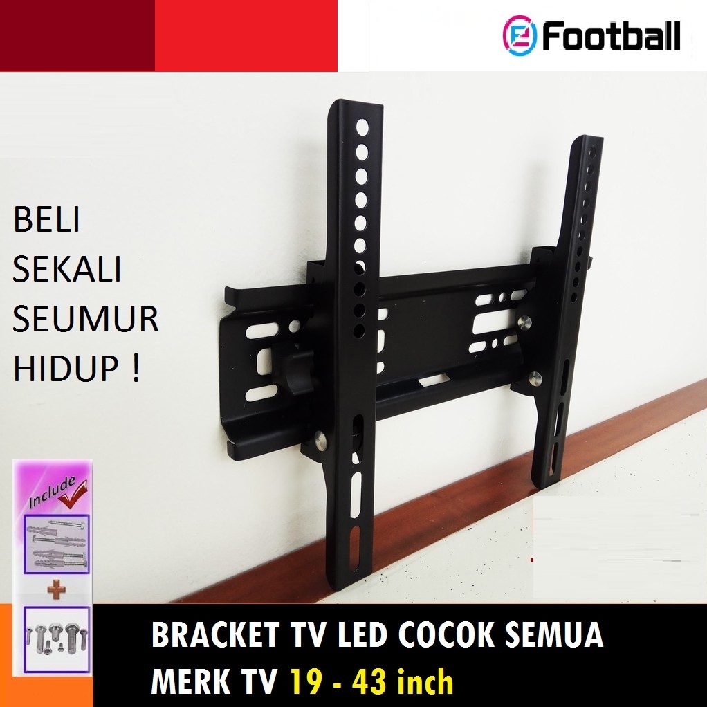 COD Bracket TV SEMUA MERK LED TV 19-40 inch universal BREKET TV SEMUA MERK LED TV SAMSUNG SONY TCL C