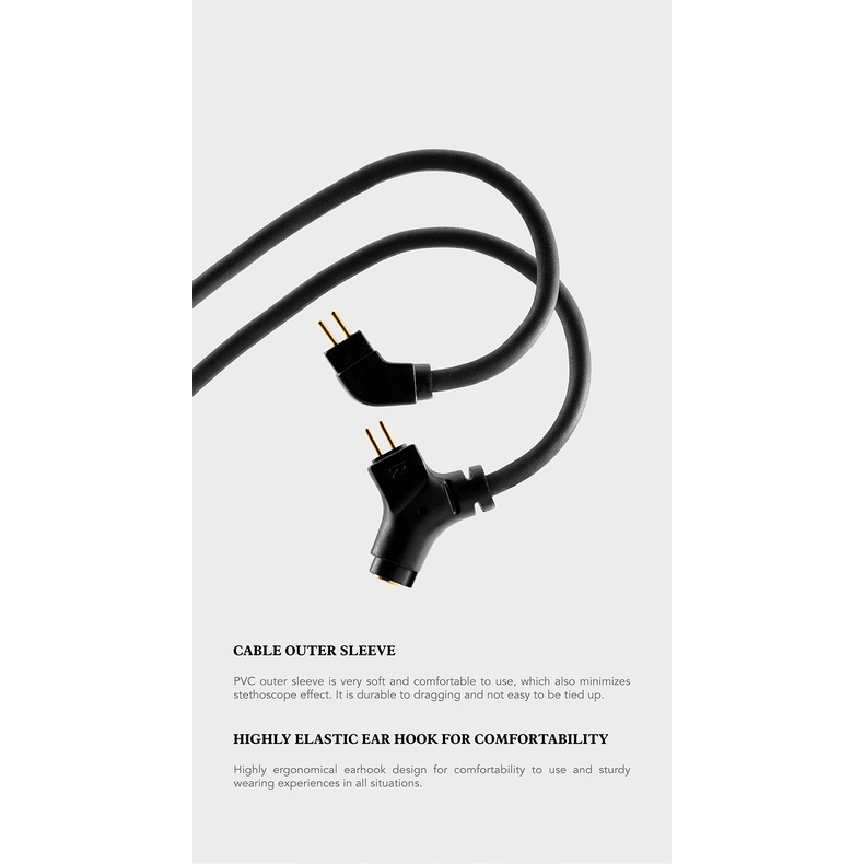 Kinera Celest RUYI Kabel Earphone 0.78 2Pin Mikrofon Profesional Kabel Boom Mic Audio Gaming Esports Headset Livestreaming