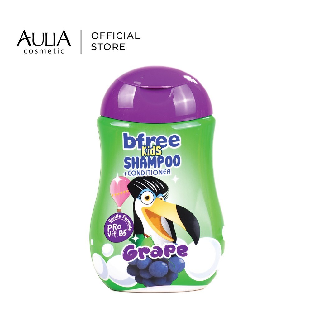 (RM) BFREE Kids Shampoo 200ml + Conditioner,Vitamin B5 dengan Aroma Buah buahan - SAMPO BFREE KIDS ANAK
