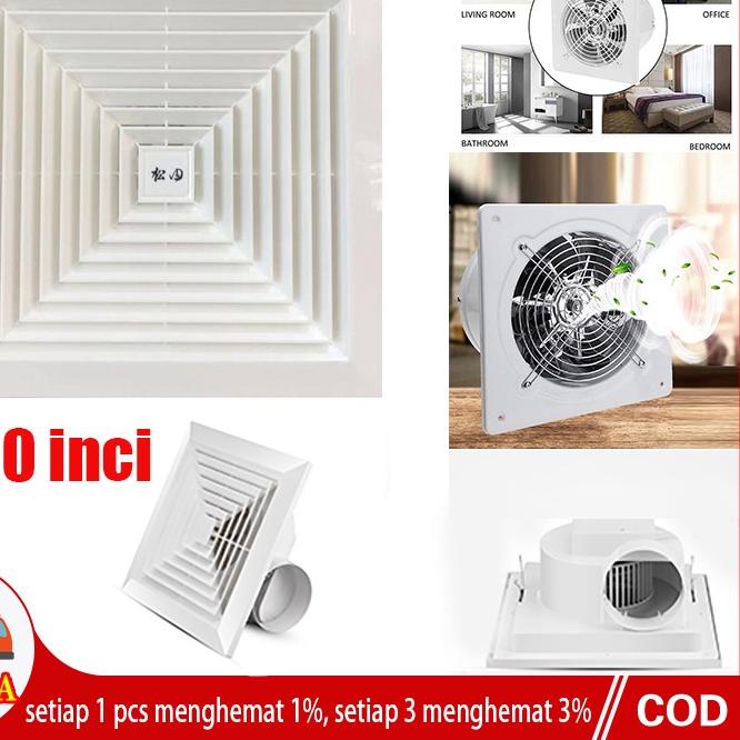 ➯ 12 inch Exhaust Fan Ceiling Plafon Exhaust Fan / Kipas Angin 10/8 Inch ֍