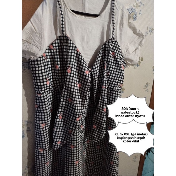 (PRELOVED) DRESS BIGSIZE/JUMBO KOREAN STYLE