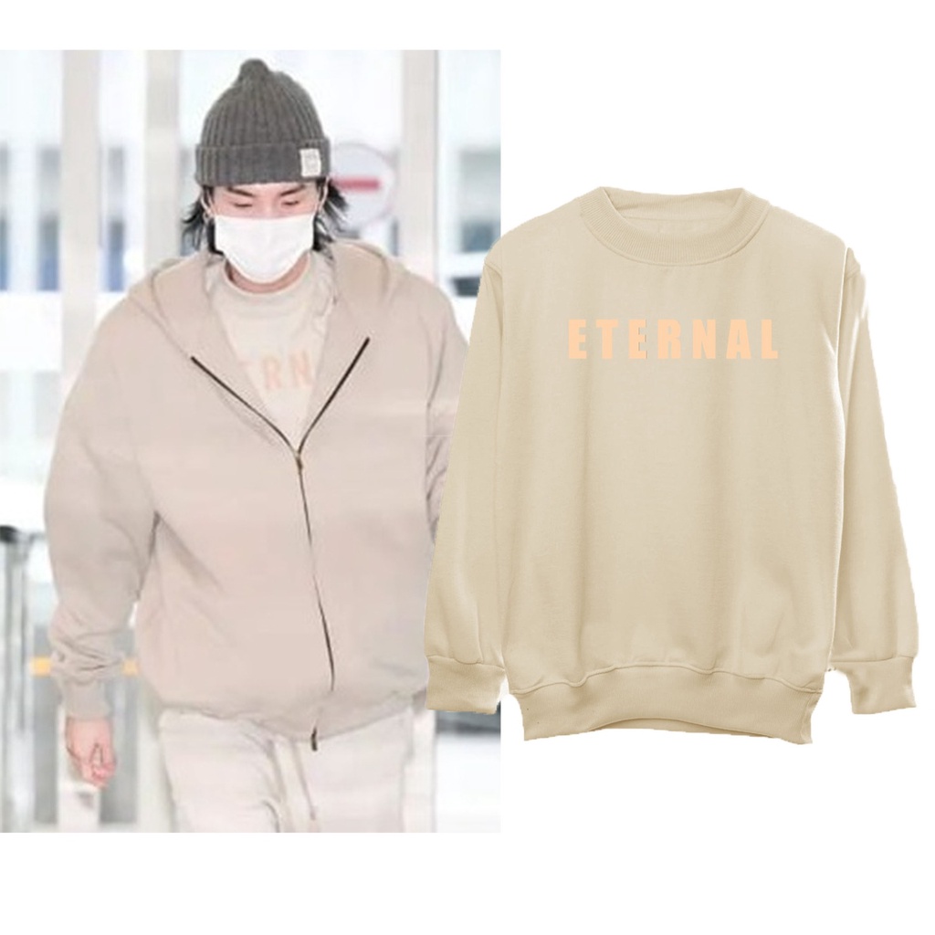 Sweater SG Eternal cream muda
